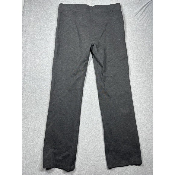Betabrand Gray Straight Leg Yoga Work Trouser Pants Career Short Petite‎ M PM - Picture 5 of 8